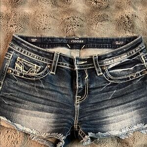 Vigoss Women's Blue Denim Shorts